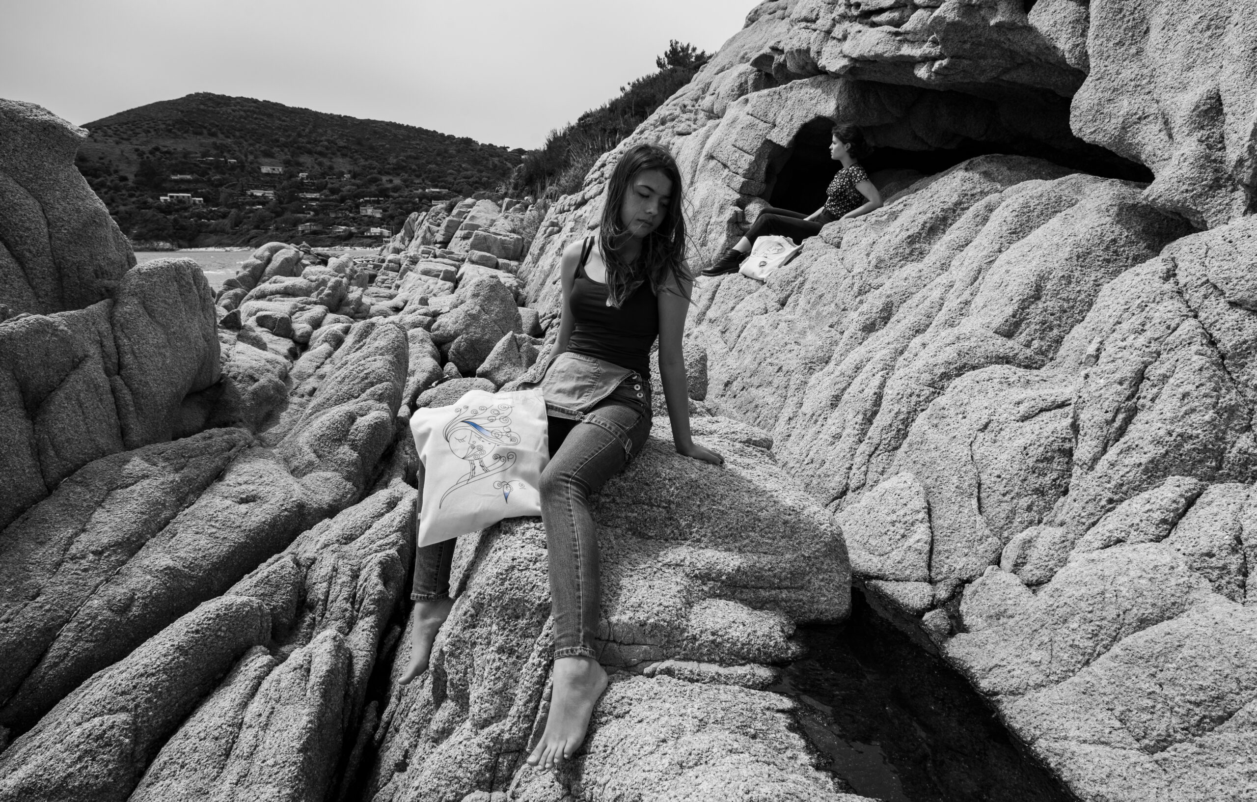 Tote bag modèle sedna, bord de mer